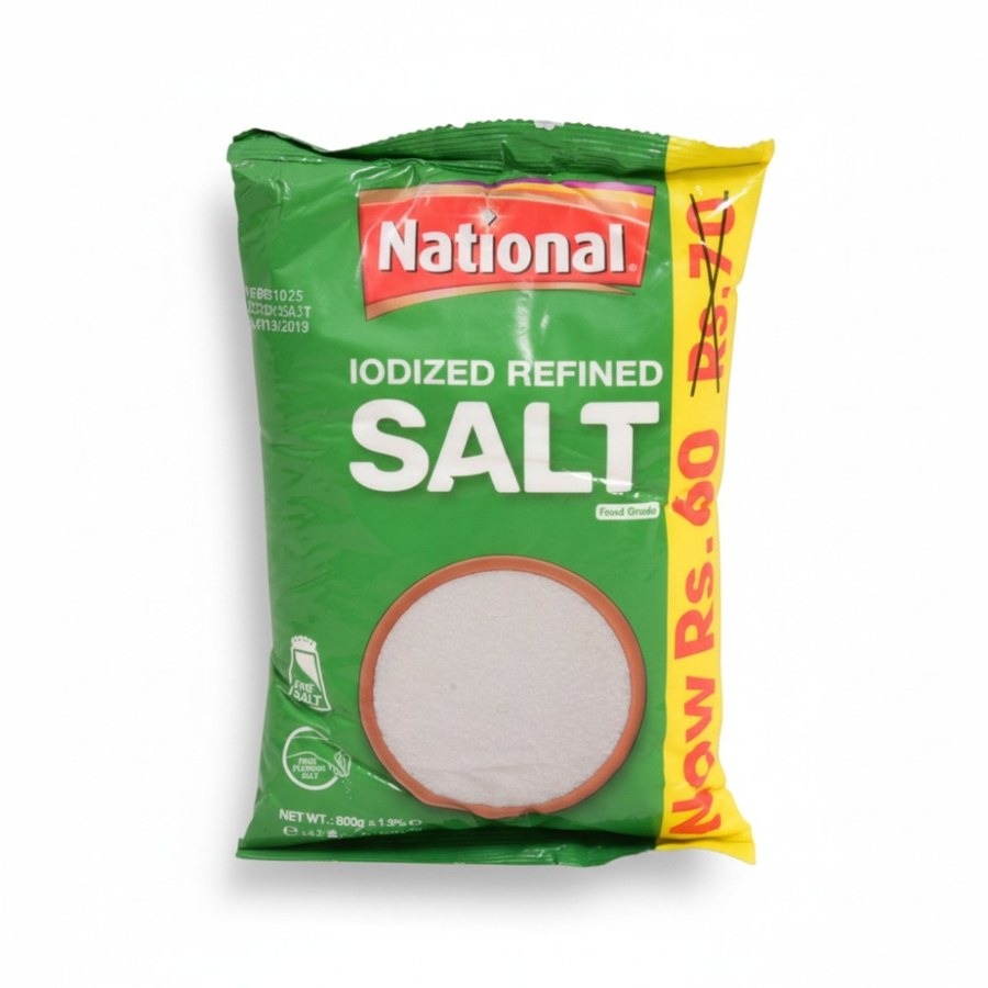 National Iodized Salt 800g